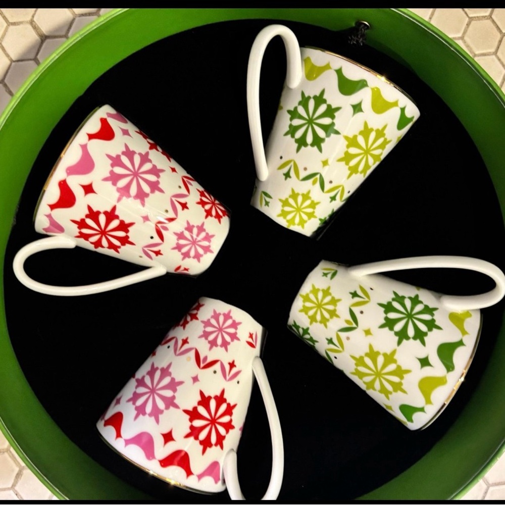 Kate Spade Holly Heights Mug Set